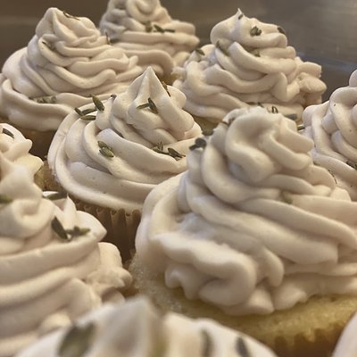 Lemon Lavender Cupcake 6 Count 