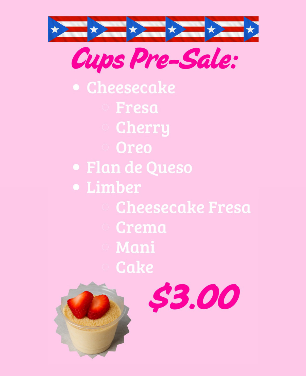 Cups Pre-Order