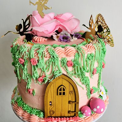 8” 1 Tiered Cake 