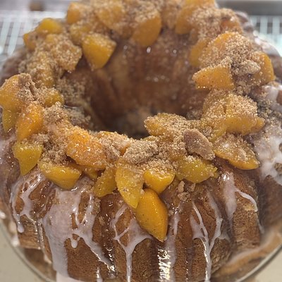 Peach Cobbler Poundcake