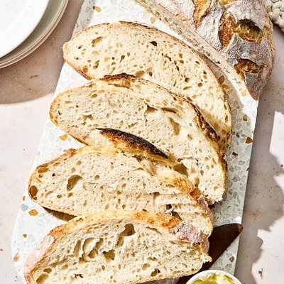 Black Pepper Parmesan Sourdough Loaf 