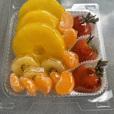 Clear Fruit Tray Option 2