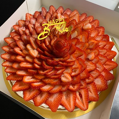Pavlova Mediana Redonda/Medium Round Pavlova (10 a 12 Porciones)