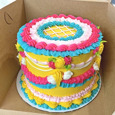 6" Party Cake