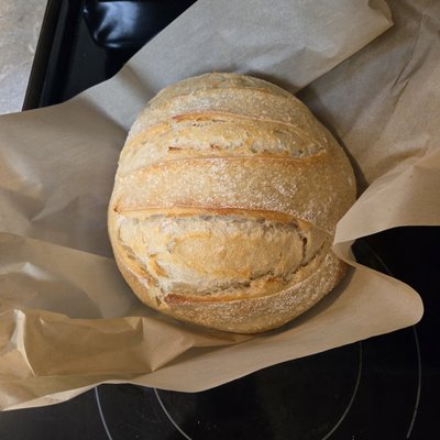 Traditional Artisan Sourdough Loaf