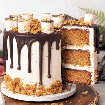 8" S'mores Cake