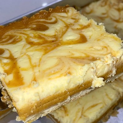 Sweet Potato Cheesecake Brownie 