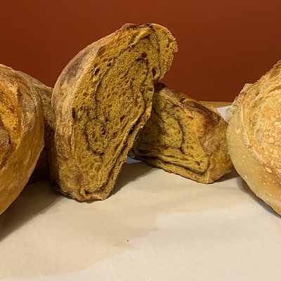 Pumpkin Cinnamon Swirl Large Loaf