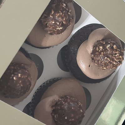Chocolate Hazelnut Cupcakes