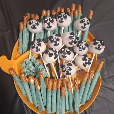 Dipped Pretzel Rod