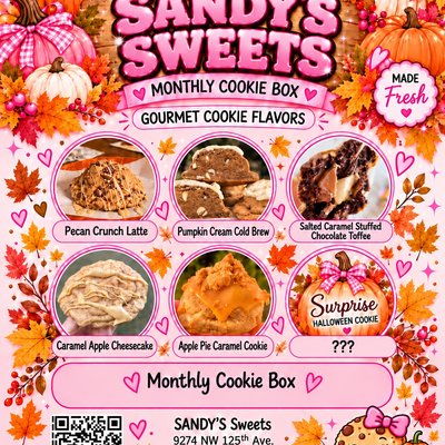 Monthly Cookie Box - October