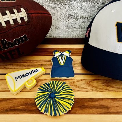 Vikings Cheer 3-cookie Pail 