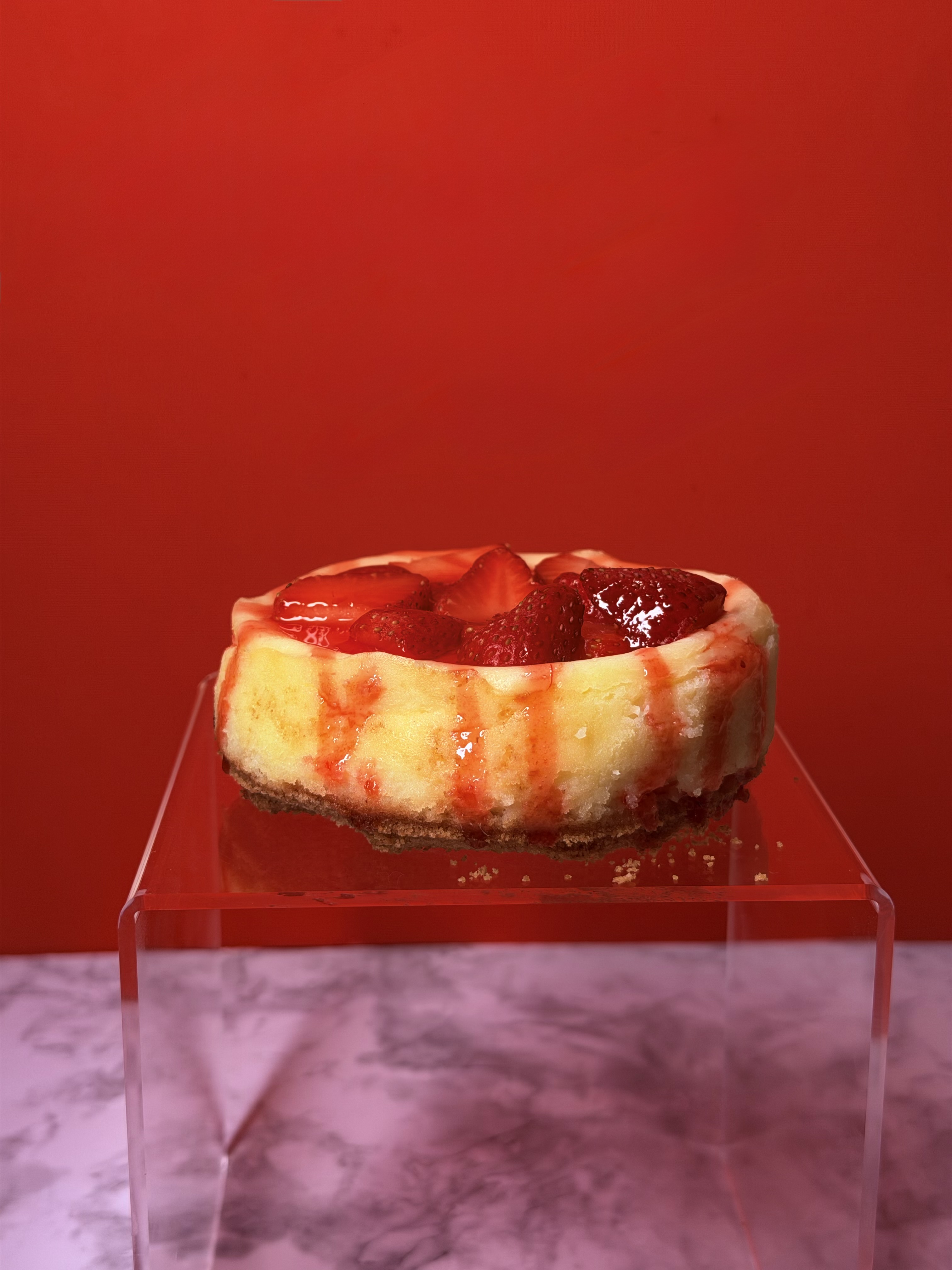 9-inch Strawberry Cheesecake 