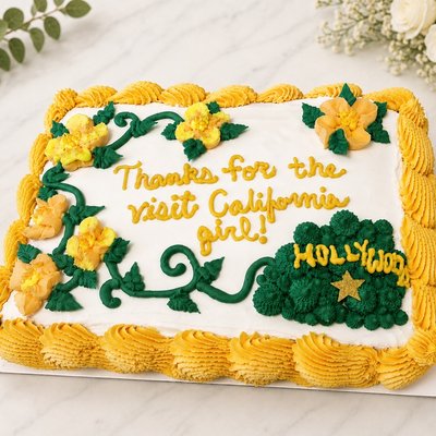 1/4 Sheet Cake