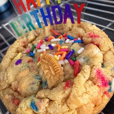 Birthday Cake Cookie