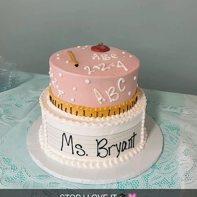 Teacher Cake