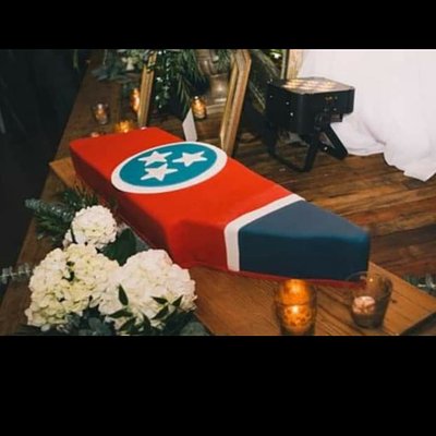 Custom Grooms Cake