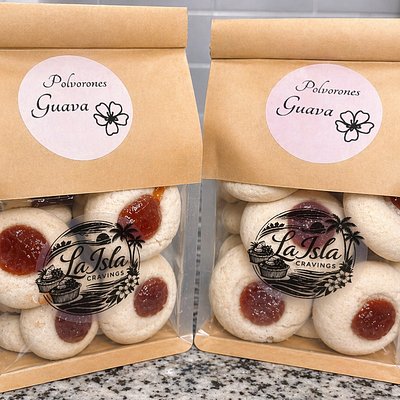 Polvorones Guava Large Bag (24 Cookies)