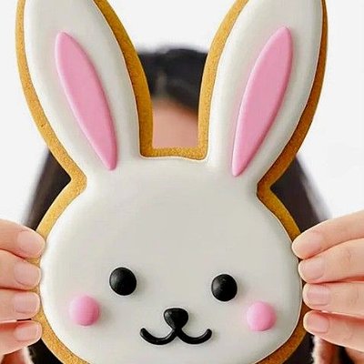 Giant Bunny Cookie