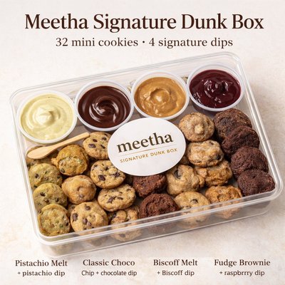 Meetha Signature Dunk Box 🍪✨