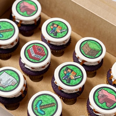 Custom Edible Cupcake Toppers