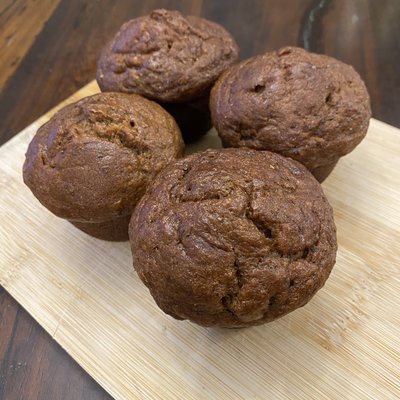 Banana Sourdough Muffins