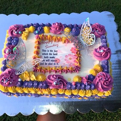 Cake (Quarter sheet Cake; Feeds 12) 