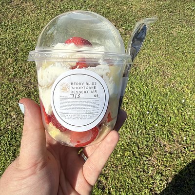 Strawberry Shortcake Dessert Jar
