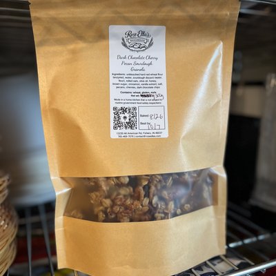 Sourdough Discard Granola: Dark Chocolate Cherry Pecan