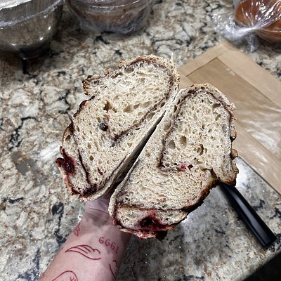 Small-Cinnamon Swirl Sourdough