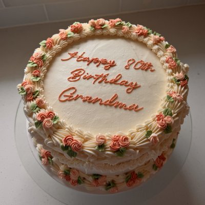 8” Round Cake