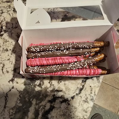 1 Dz Chocolate Covered Pretzels 