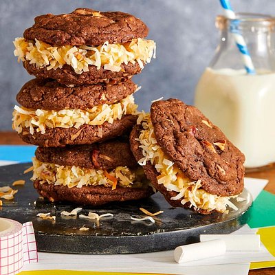 Gourmet German Chocolate Cookies