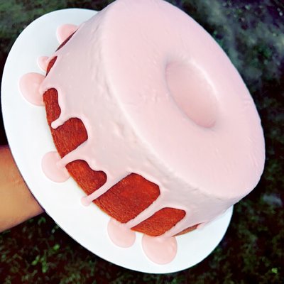 Strawberry Poundcake 
