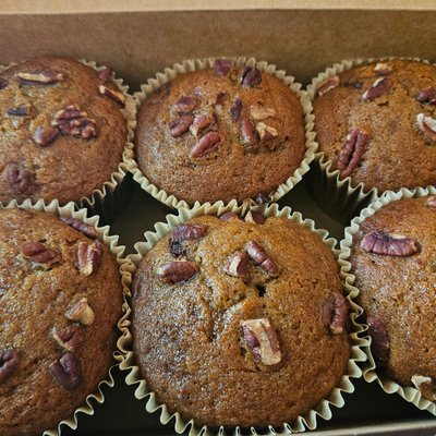Pumpkin Honey Pecan (Jumbo Muffins)