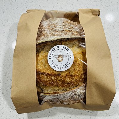 Large Organic Sourdough Boule - Unsliced 