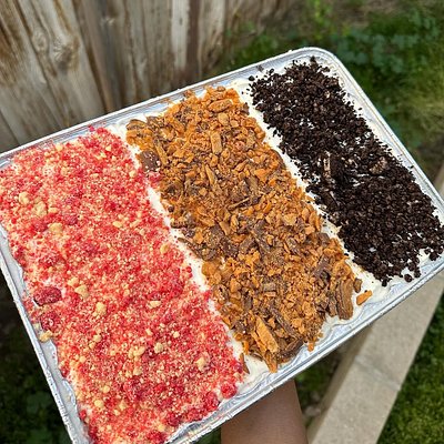 Triple Cheesecake (no-bake)
