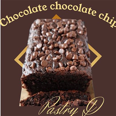 Chocolate Chocolate Chip cake, bread
