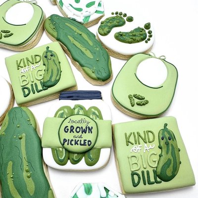 Custom Piped Sugar Cookies