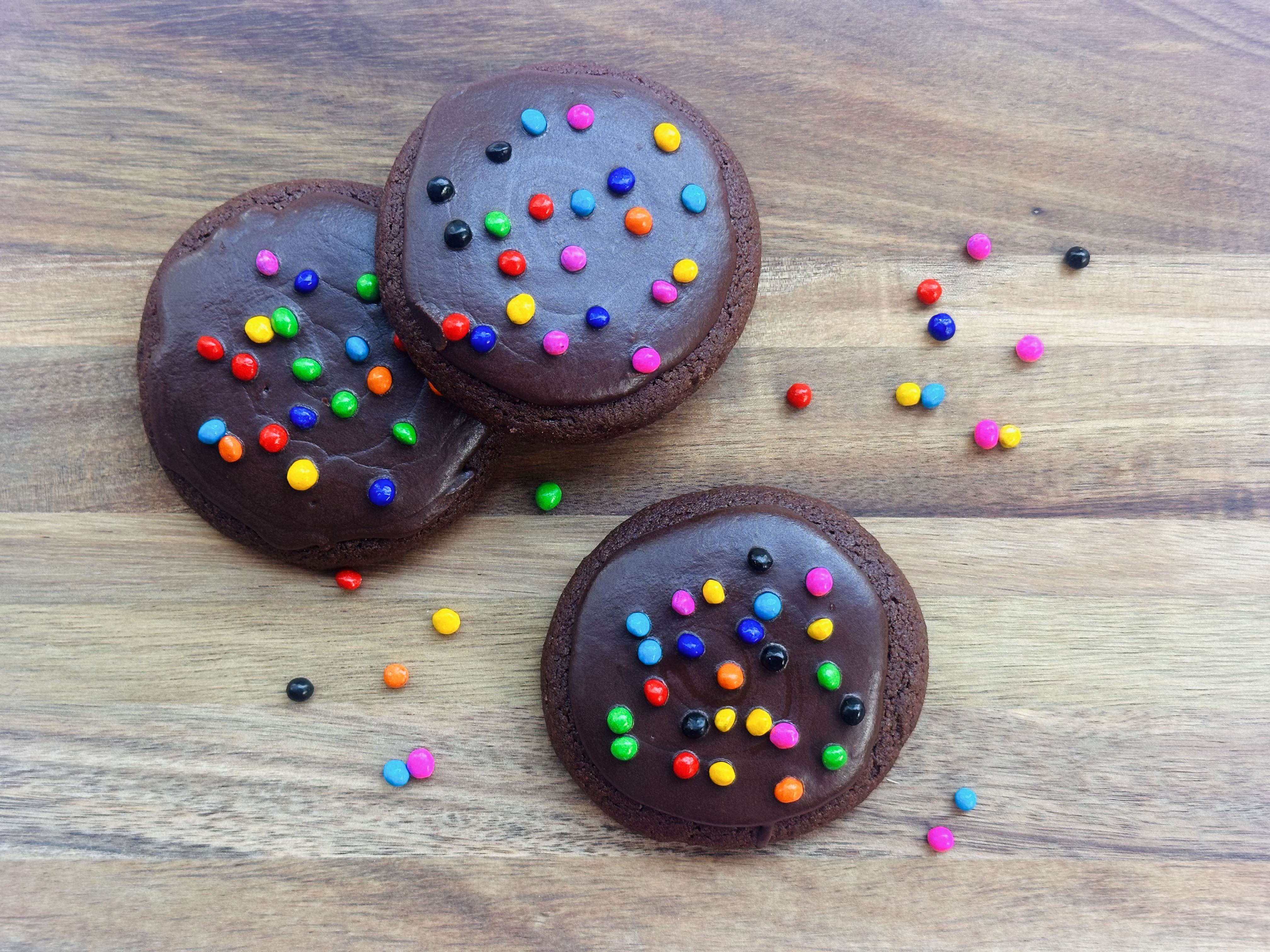 Cosmic Brownie Cookies