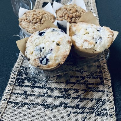 Blueberry Strudel Muffins 