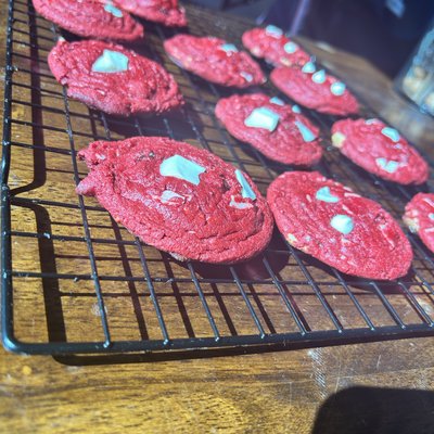 Red Velvet Cream Cheese Cookie 