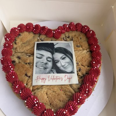 Heart Cookie Cake (4in.) 