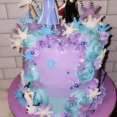Frozen Themed Cake