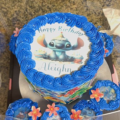 Stitch Cake 