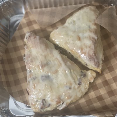 Sourdough Cranberry Orange Scones 