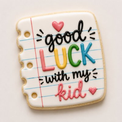 Good Luck With My Kid Cookie