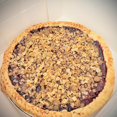 Dutch Blueberry Crumble