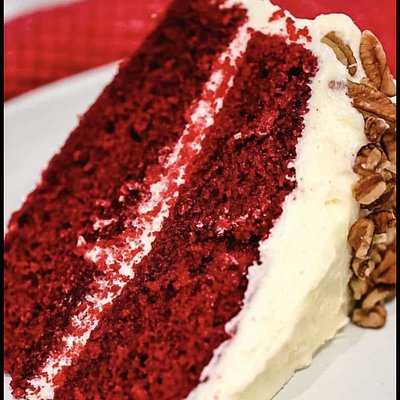 Whole Red Velvet Cake 3-4 Layers 