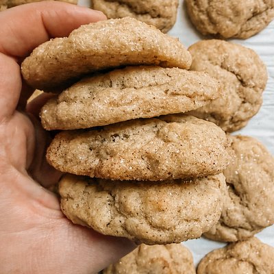 Sourdough Snickerdoodle Cookies (6) 